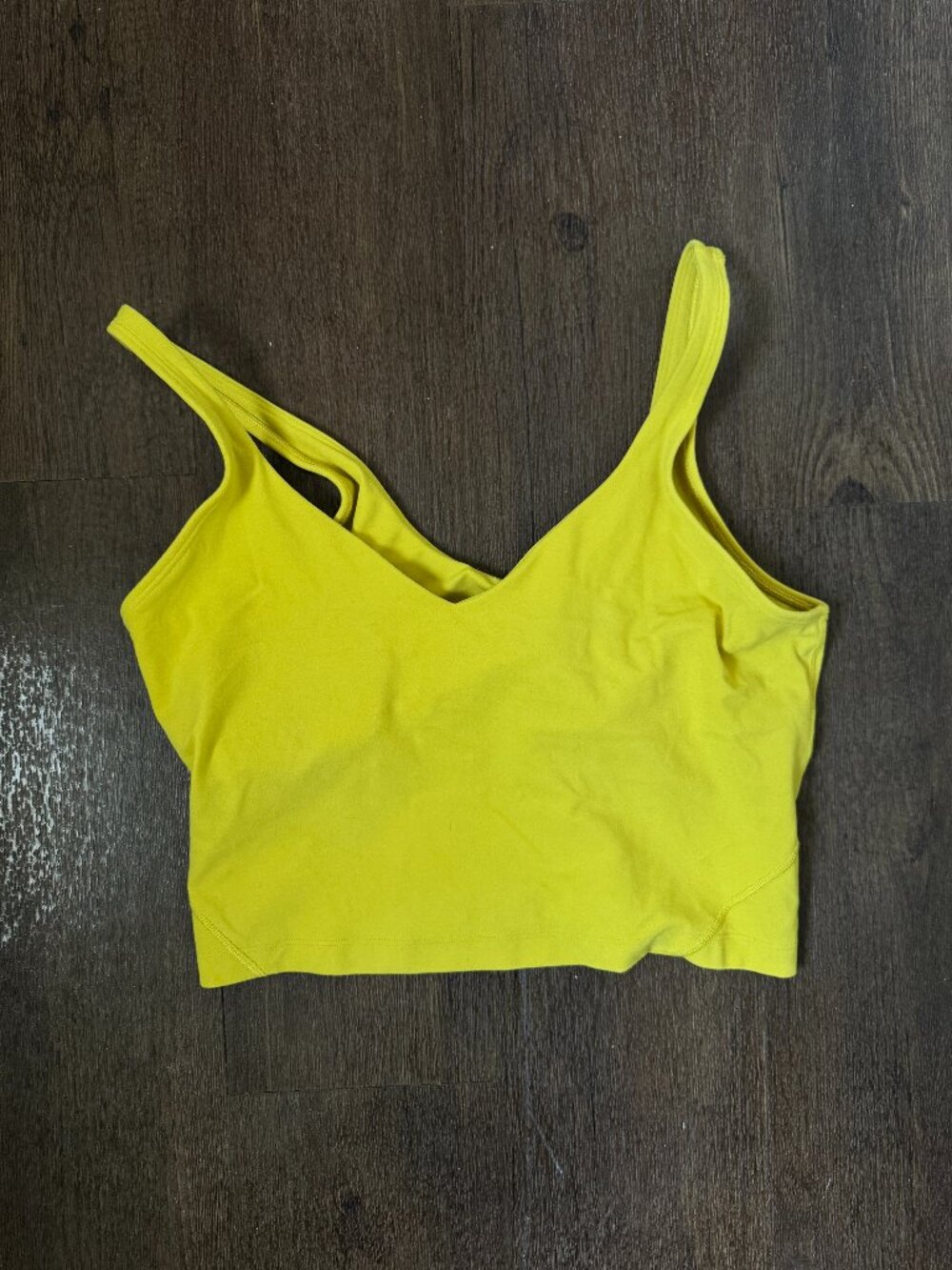 Lululemon align top in yellow